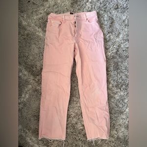 pink gap jeans